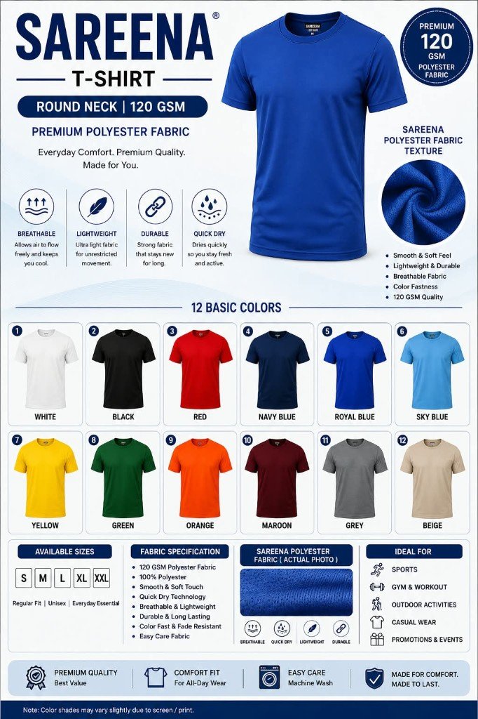 Sareena Round Neck T-Shirt